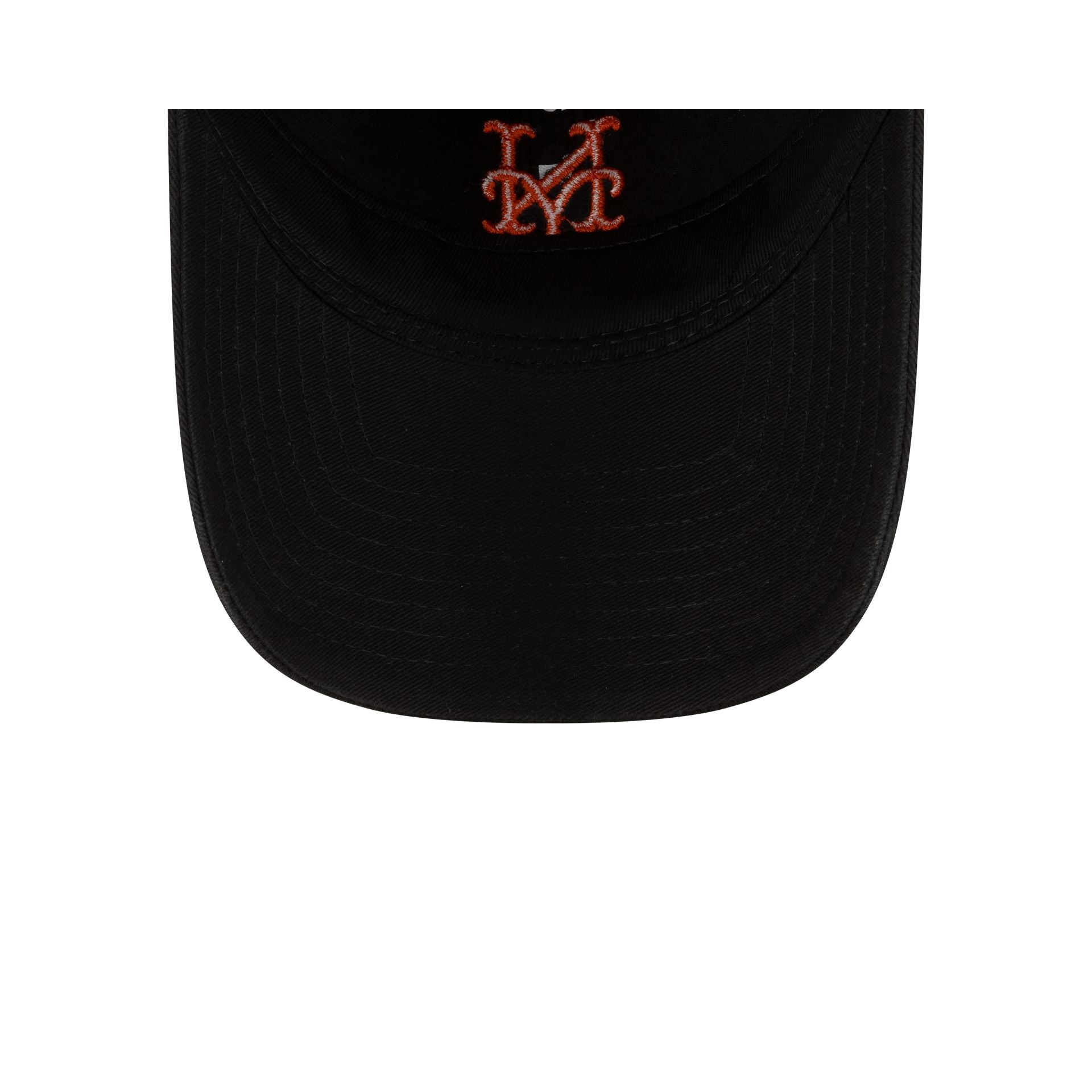 New York Mets Black Washed Script 9TWENTY Adjustable Hat