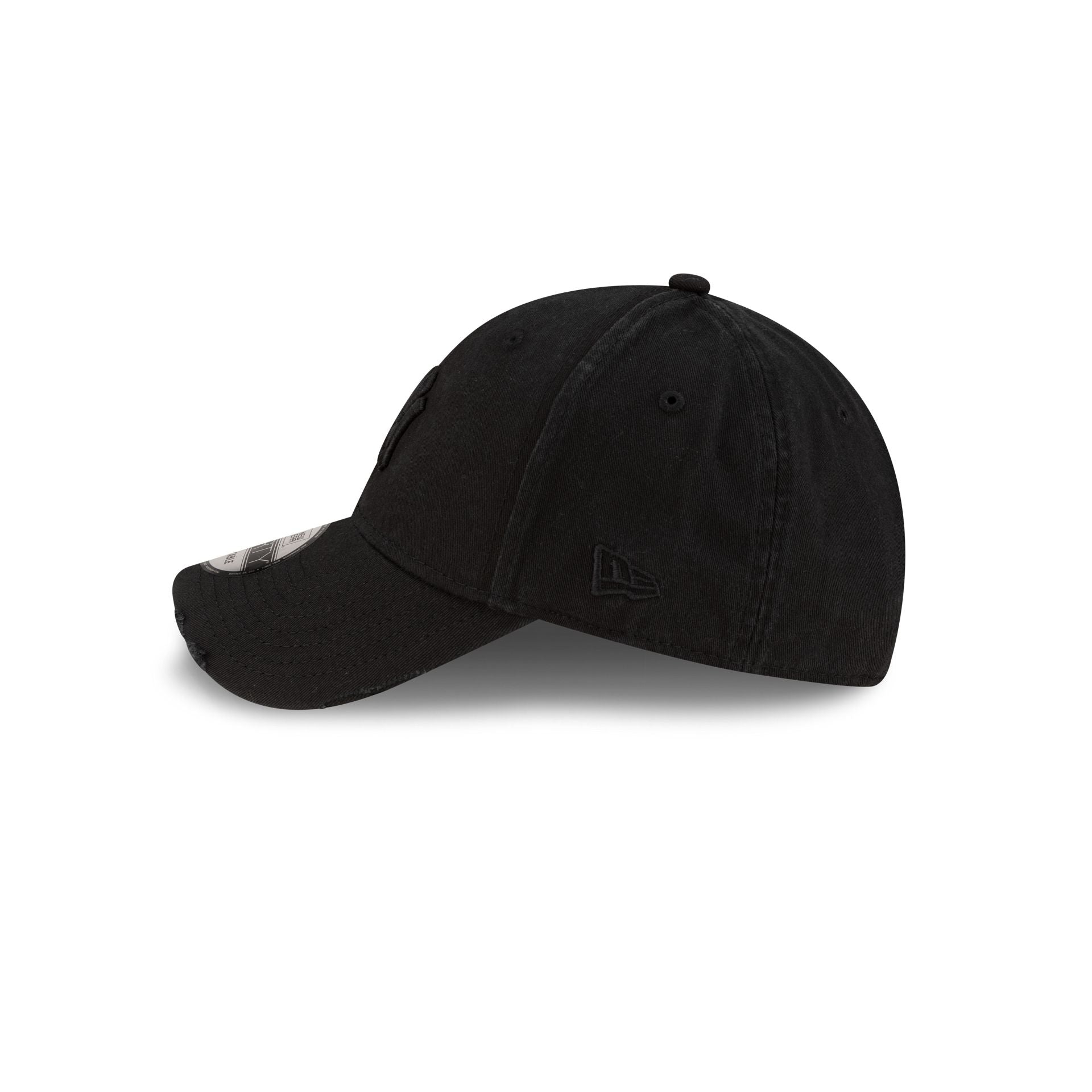 New York Yankees Distressed Black 9FORTY Adjustable Hat – New Era Cap