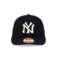 New York Yankees Melton Wool Heritage Series Retro Crown 9FIFTY Strapback Hat