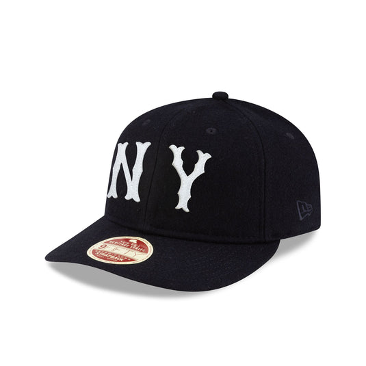 New York Highlanders Black Melton Wool Heritage Series Retro Crown 9FIFTY Strapback Hat - New Era Cap