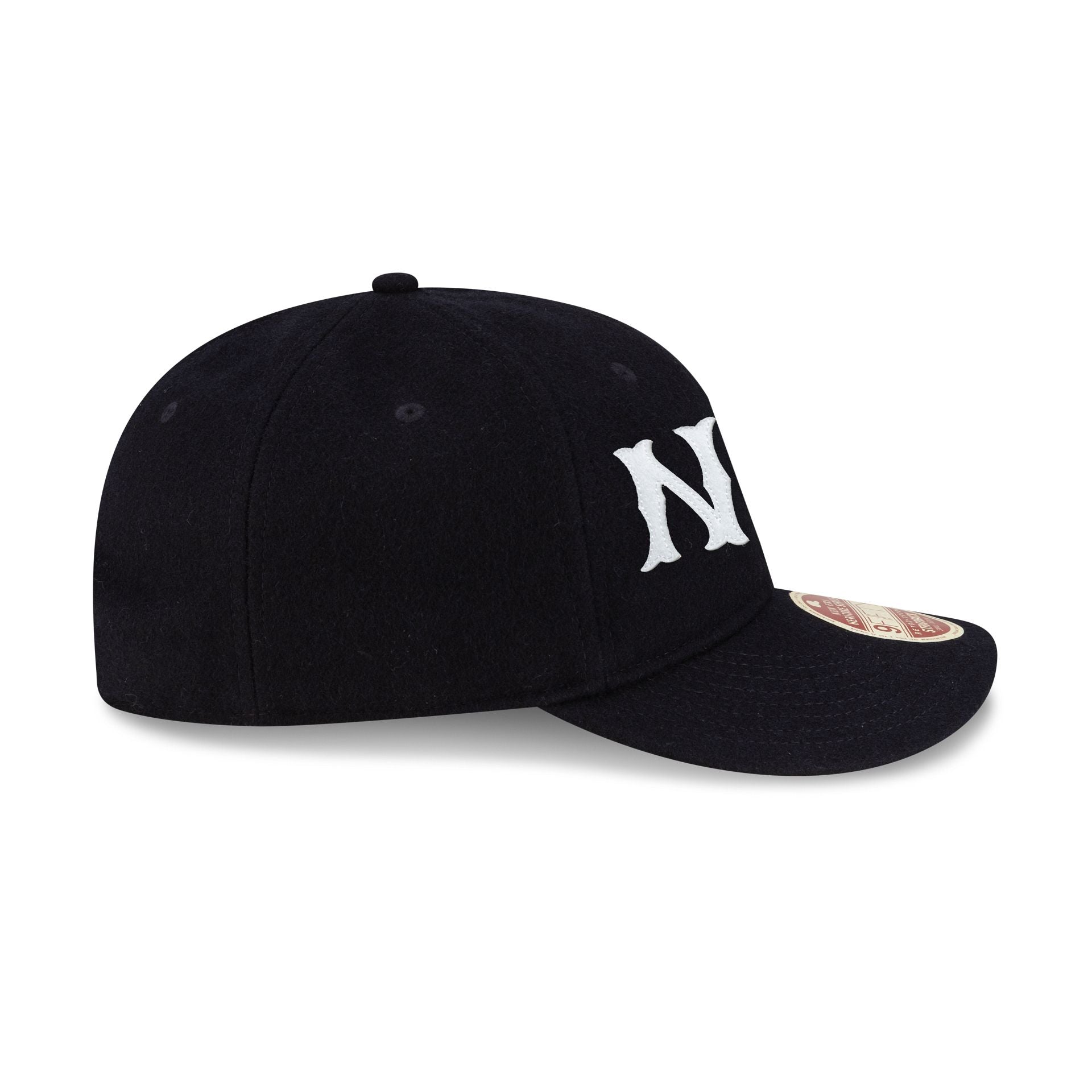New York Highlanders Black Melton Wool Heritage Series Retro Crown 9FIFTY Strapback Hat