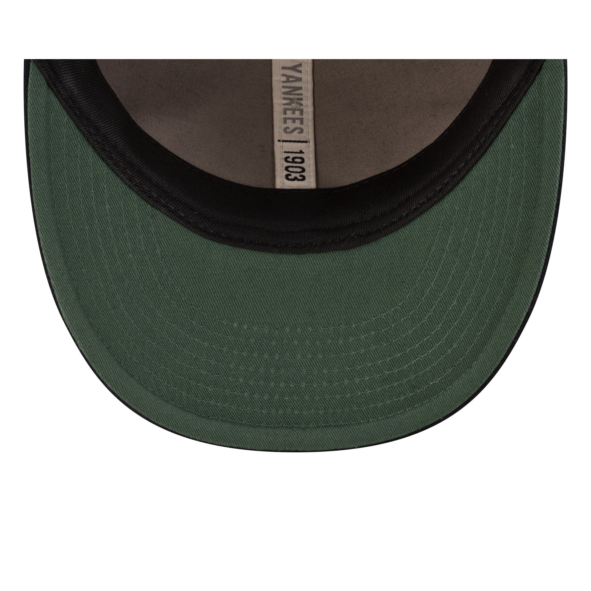 New York Highlanders Black Melton Wool Heritage Series Retro Crown 9FIFTY Strapback Hat