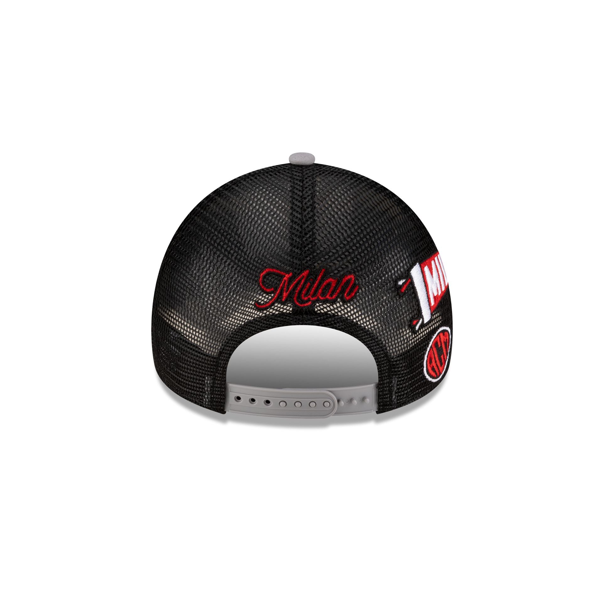 AC Milan Patch Gray 9FORTY A-Frame Trucker Hat