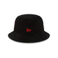 AC Milan Phrase Black Bucket Hat Hat