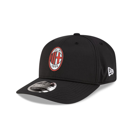 AC Milan Black 9SEVENTY Stretch-Snap Hat - New Era Cap
