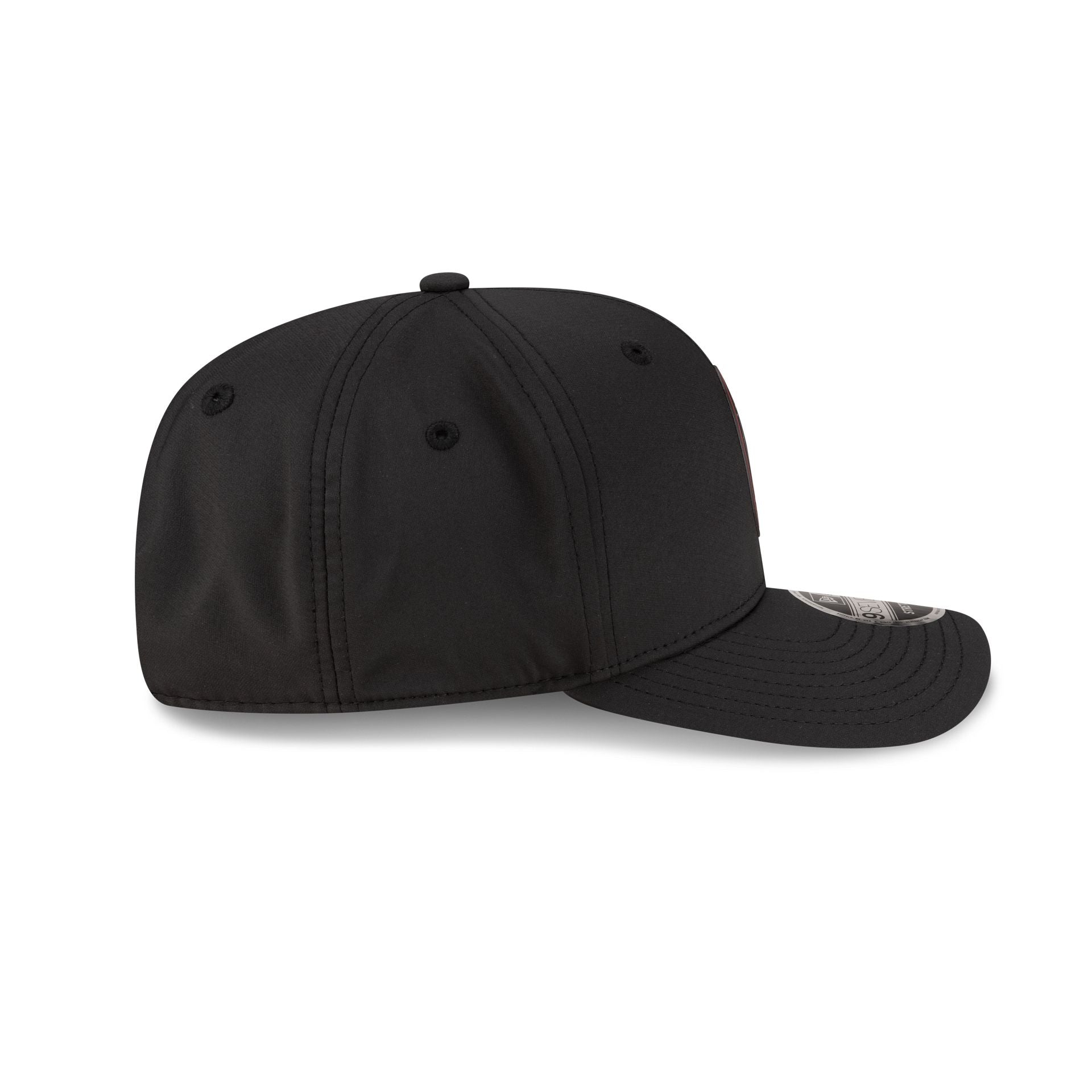 AC Milan Black 9SEVENTY Stretch-Snap Hat