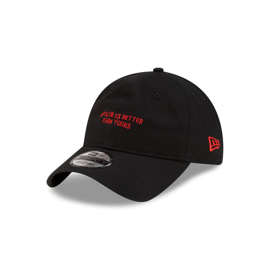 AC Milan Phrase Black 9TWENTY Adjustable Hat - New Era Cap
