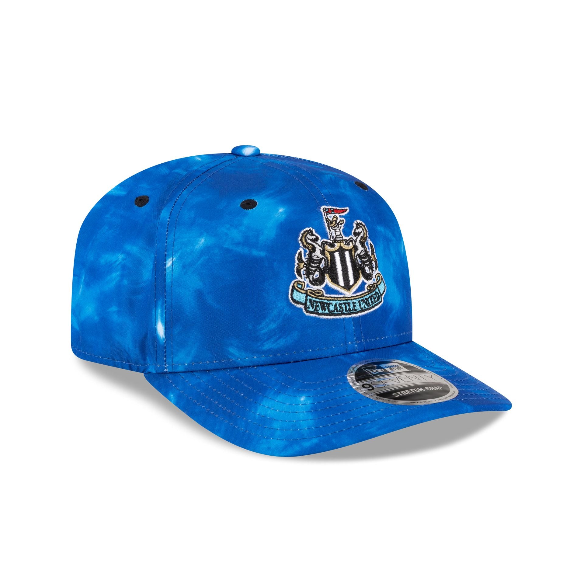 Newcastle United FC 1993 Open Blue 9SEVENTY Stretch-Snap Hat – New
