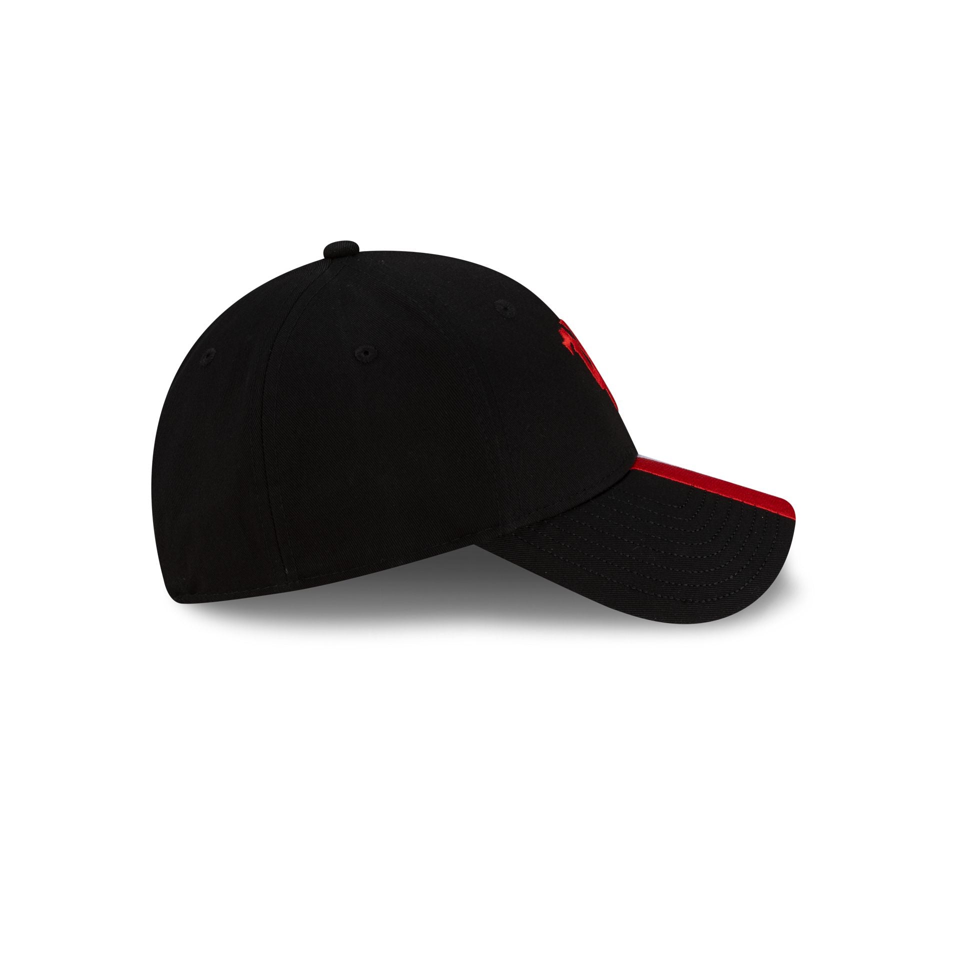 Manchester United FC Stripe Black 9FORTY Adjustable Hat – New Era Cap