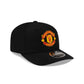 Manchester United FC Black 9SEVENTY Stretch-Snap Hat