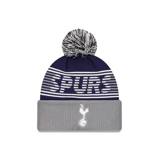Tottenham Hotspur FC Navy Pom Knit Hat - New Era Cap