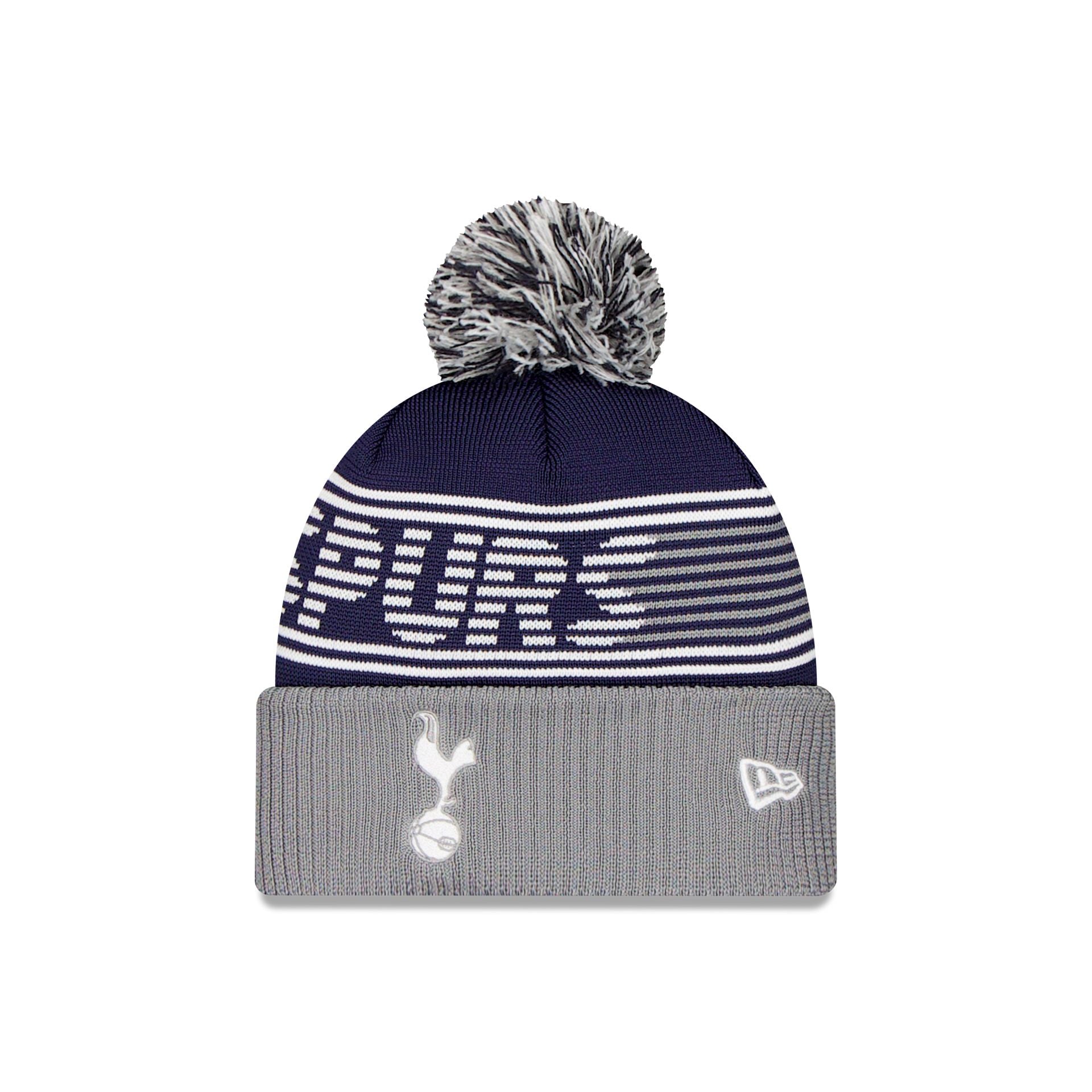 Tottenham Hotspur FC Navy Pom Knit Hat