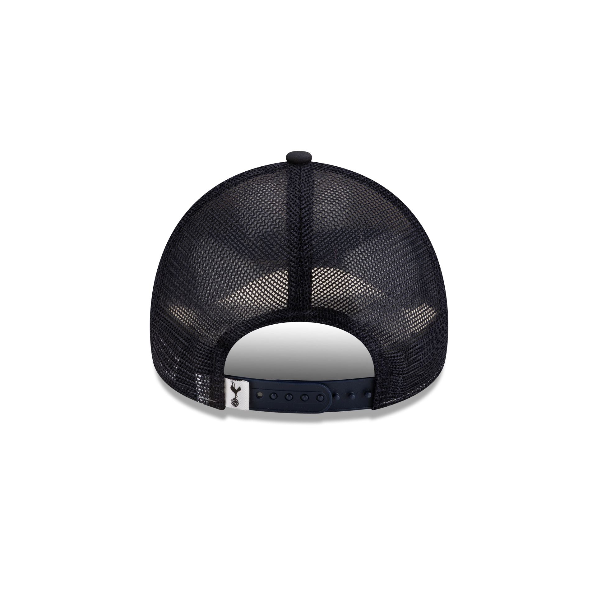 Tottenham Hotspur FC Puff Wordmark Navy 9FORTY A-Frame Trucker Hat