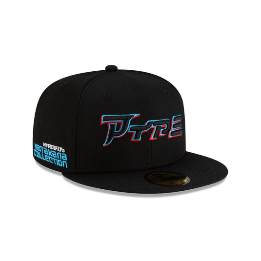 Hyperfly Katakana x Miami Marlins 59FIFTY Fitted Hat - New Era Cap