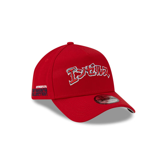 Hyperfly Katakana x Los Angeles Angels 9FORTY A-Frame Snapback Hat - New Era Cap