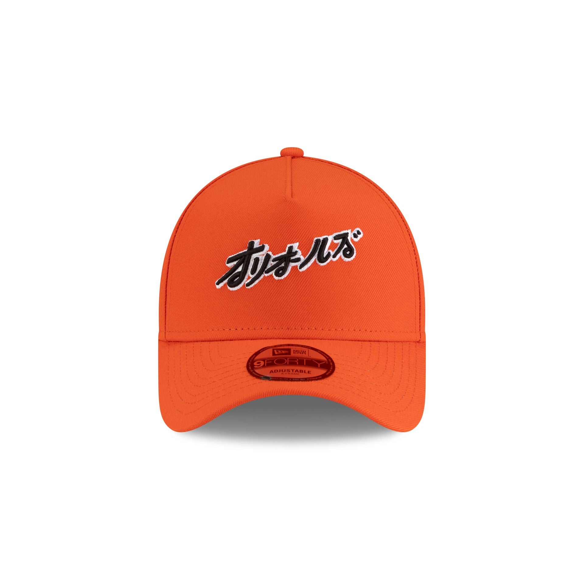 Hyperfly Katakana x Baltimore Orioles Orange9FORTY A-Frame