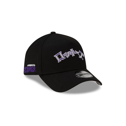 Hyperfly Katakana x Colorado Rockies 9FORTY A-Frame Snapback Hat - New Era Cap
