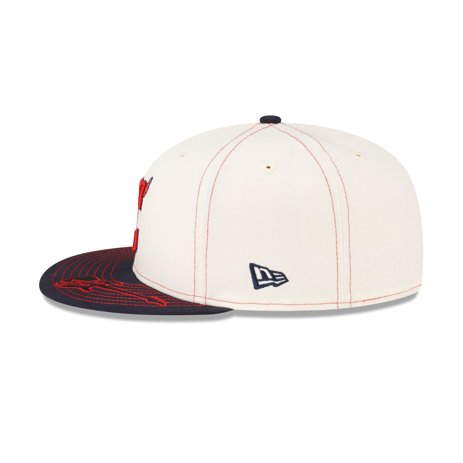 mgk x Cleveland Guardians Chrome White 59FIFTY Fitted Hat