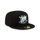 Born x Raised x Diablos Rojos del México Black 59FIFTY Fitted Hat