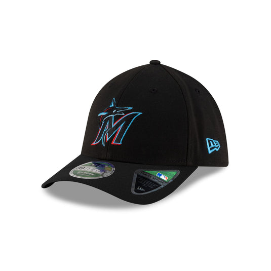 Miami Marlins Player Replica 39THIRTY M-Crown Stretch Fit Hat - New Era Cap