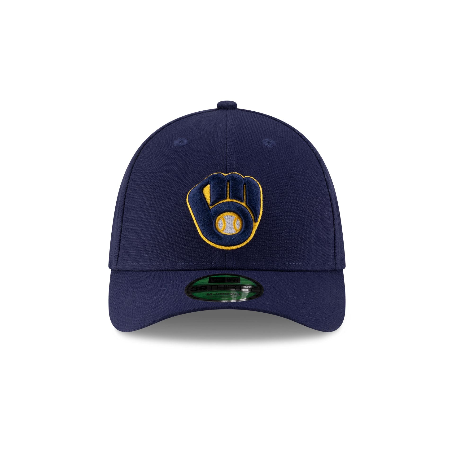 Milwaukee Brewers Player Replica 39THIRTY M-Crown Stretch Fit Hat
