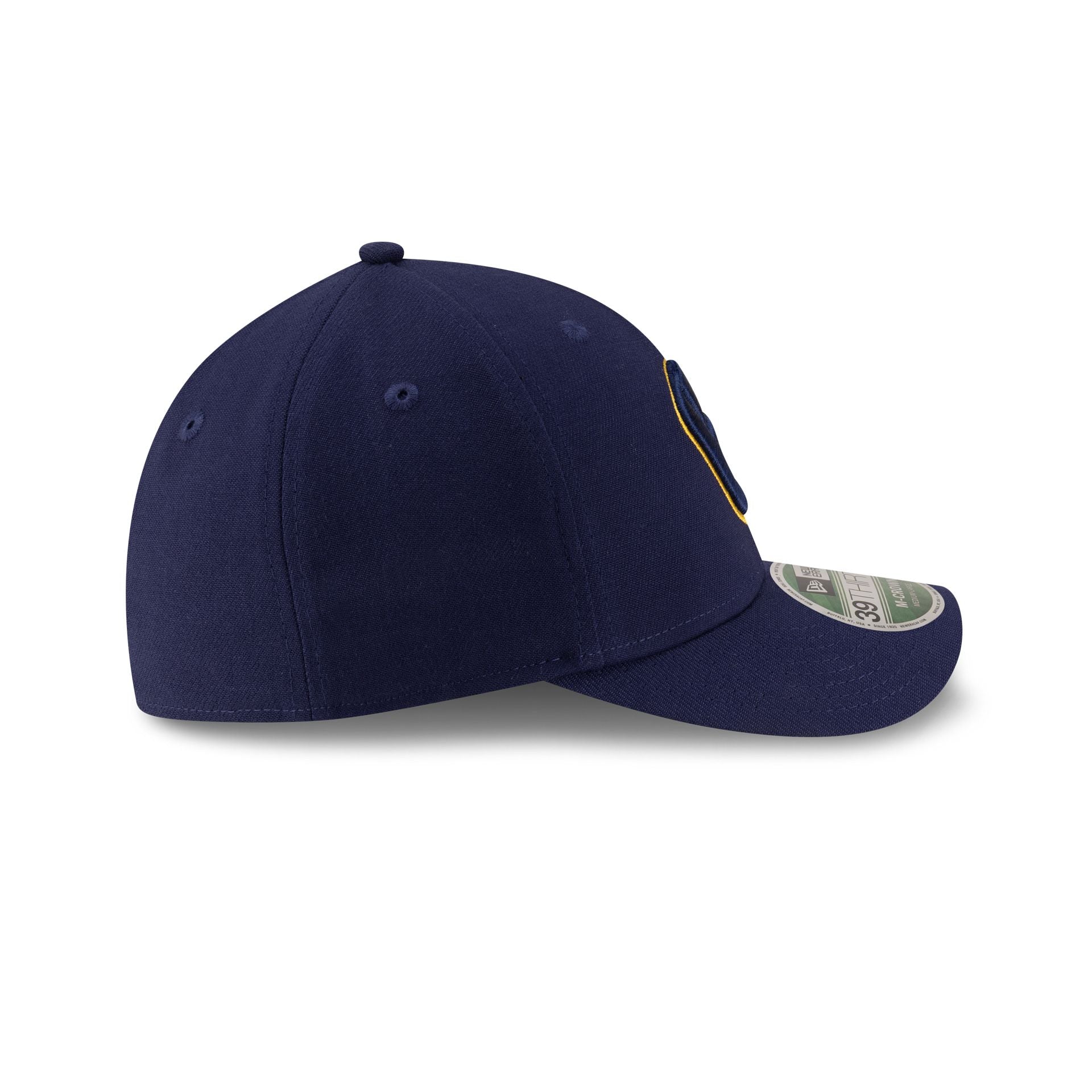 Milwaukee Brewers Player Replica 39THIRTY M-Crown Stretch Fit Hat
