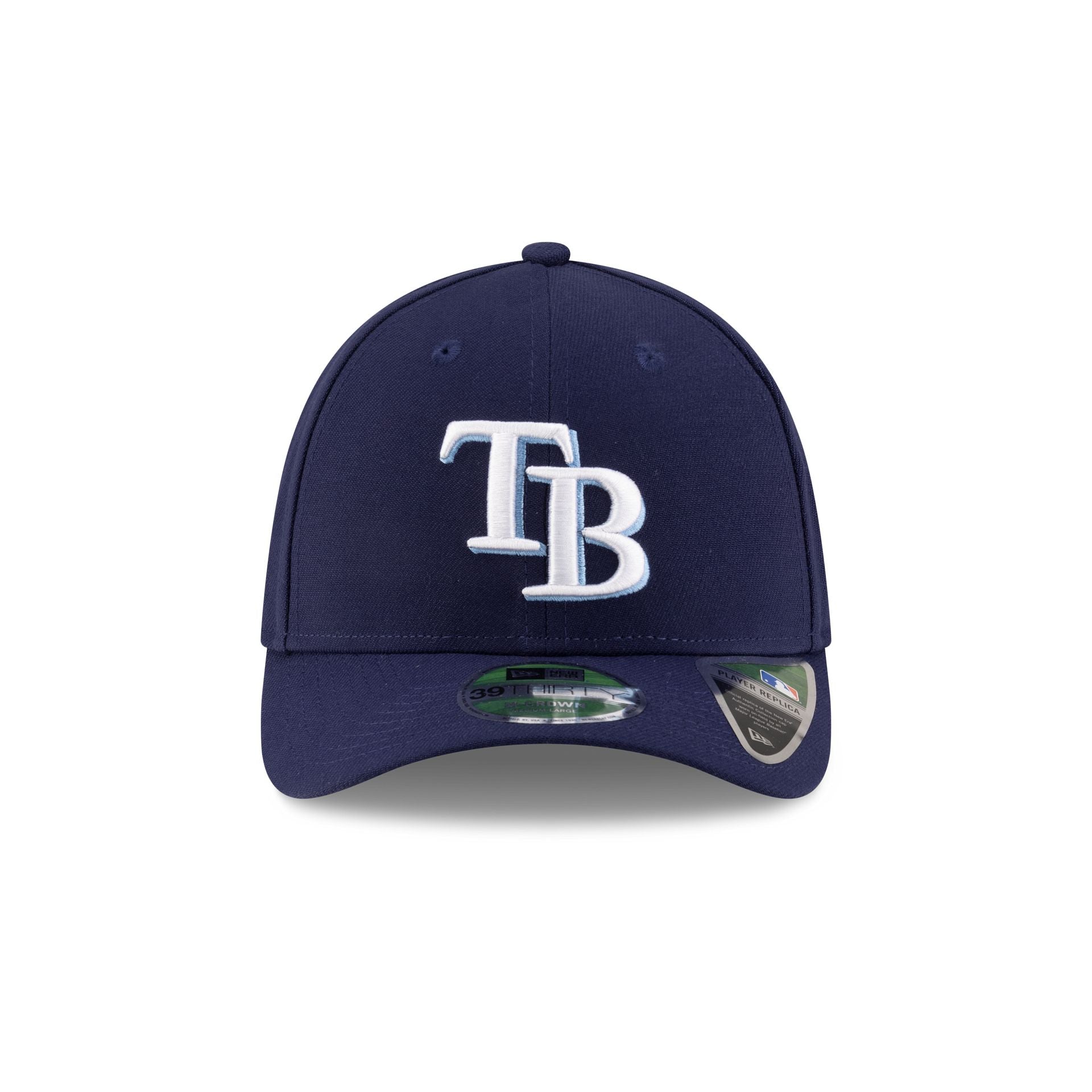 Tampa Bay Rays Player Replica 39THIRTY M-Crown Stretch Fit Hat