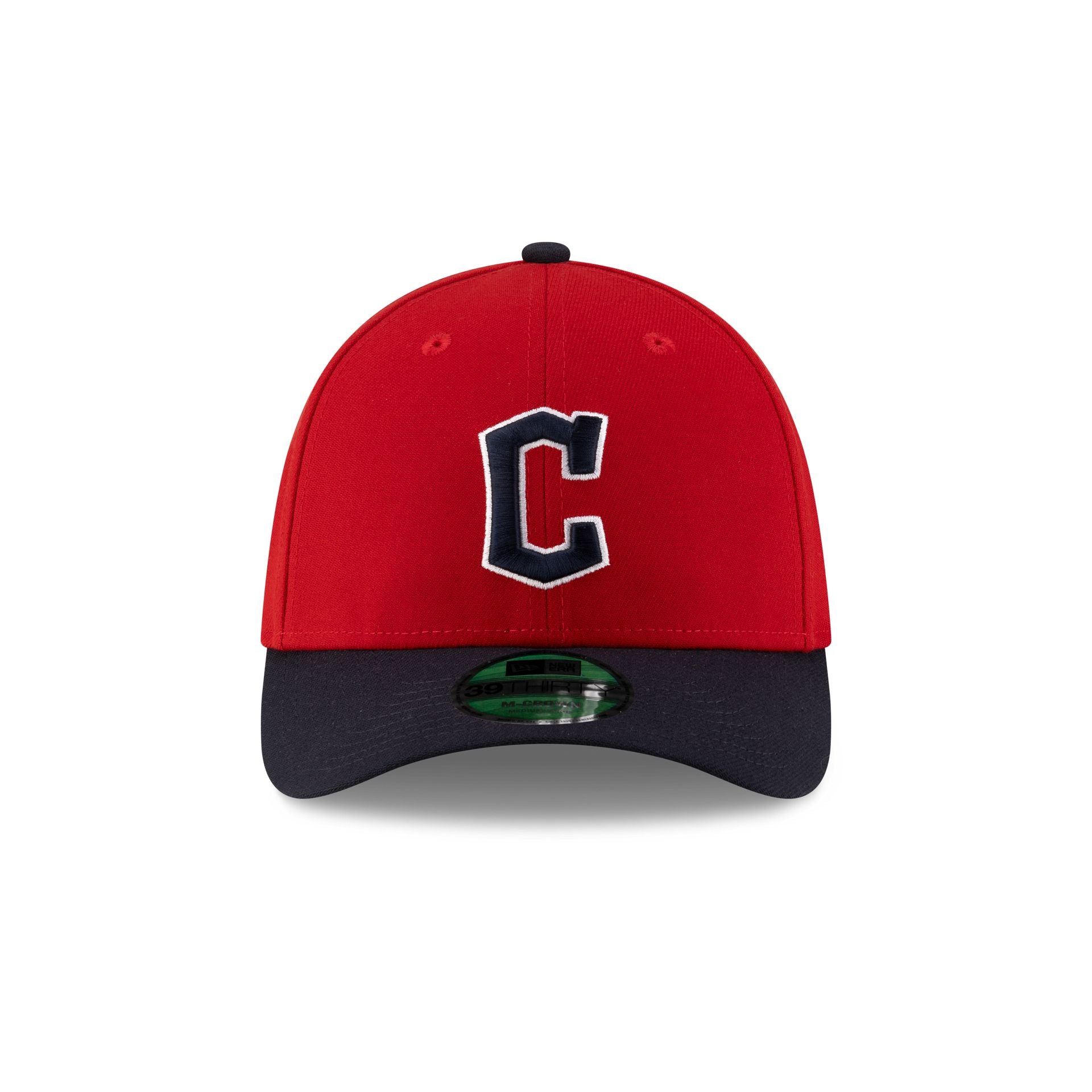 Cleveland Guardians Player Replica 39THIRTY M-Crown Stretch Fit Hat