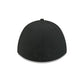 San Francisco Giants Black and White 39THIRTY M-Crown Stretch Fit Hat