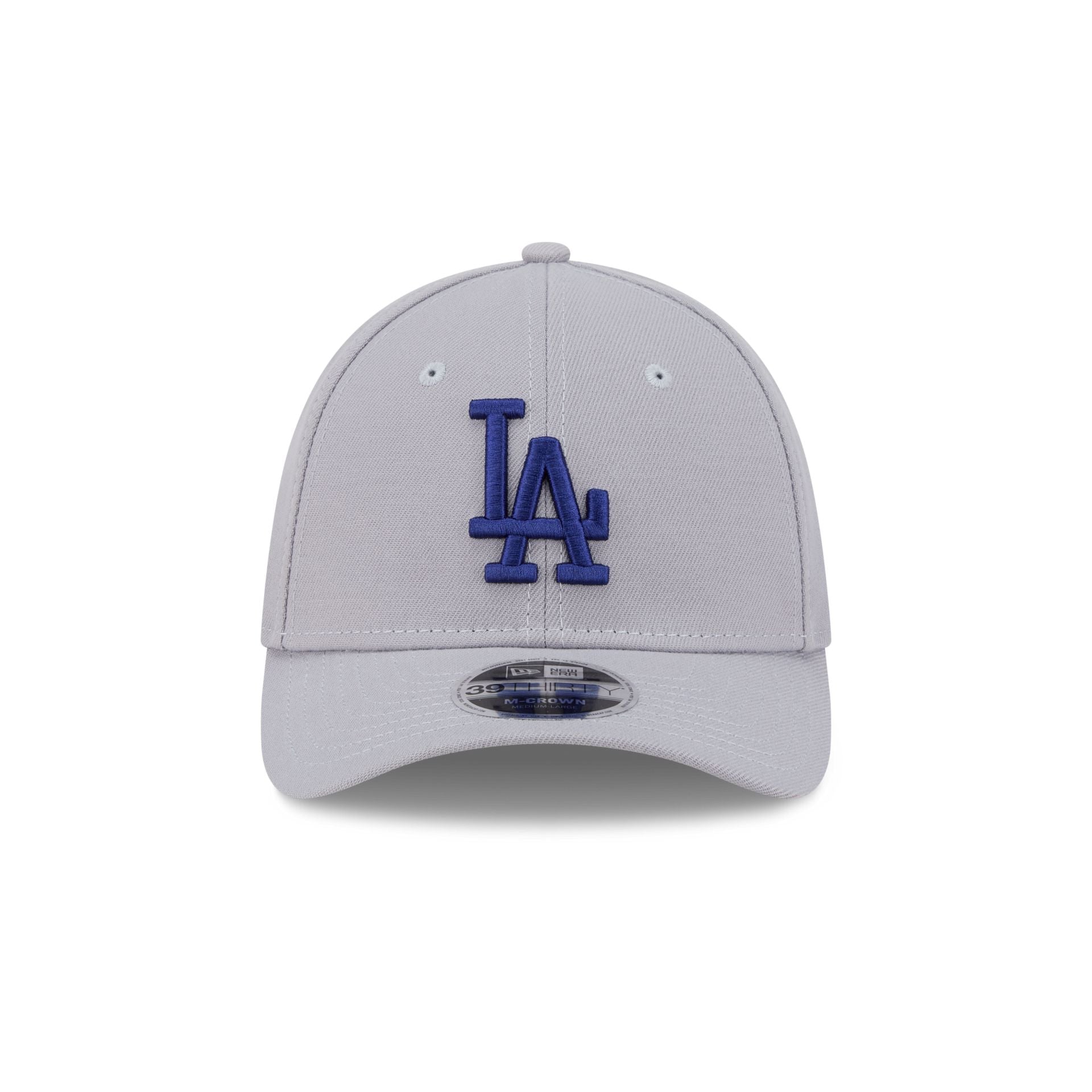 Los Angeles Dodgers Gray 39THIRTY M-Crown Stretch Fit Hat
