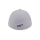 Los Angeles Dodgers Gray 39THIRTY M-Crown Stretch Fit Hat
