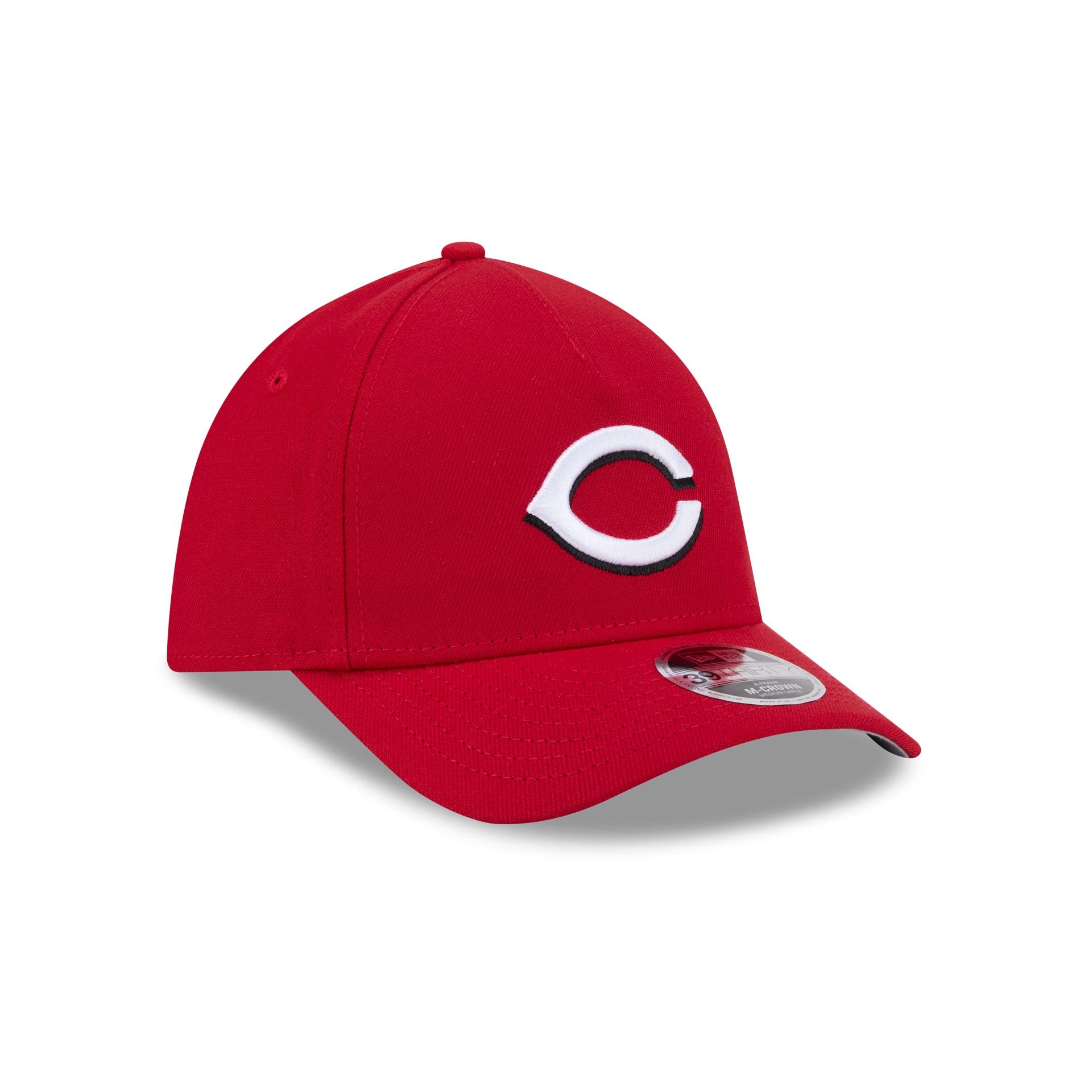 Cincinnati Reds 39THIRTY M-Crown A-Frame Stretch Fit Hat