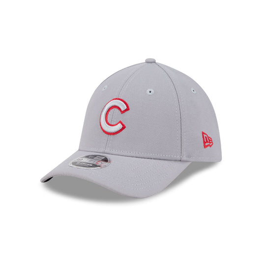 Chicago Cubs Gray 39THIRTY M-Crown Stretch Fit Hat - New Era Cap