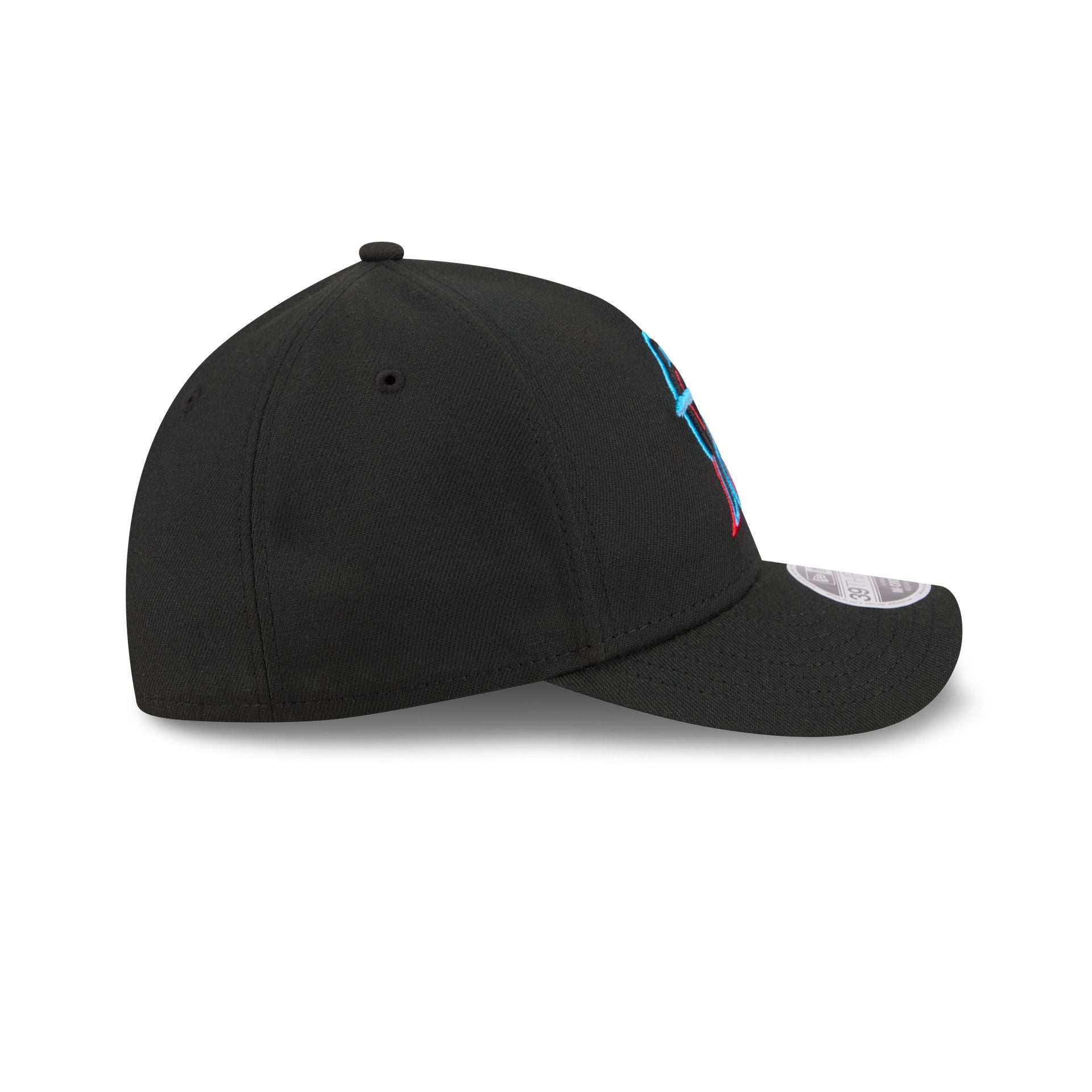 Miami Marlins 39THIRTY M-Crown A-Frame Stretch Fit Hat