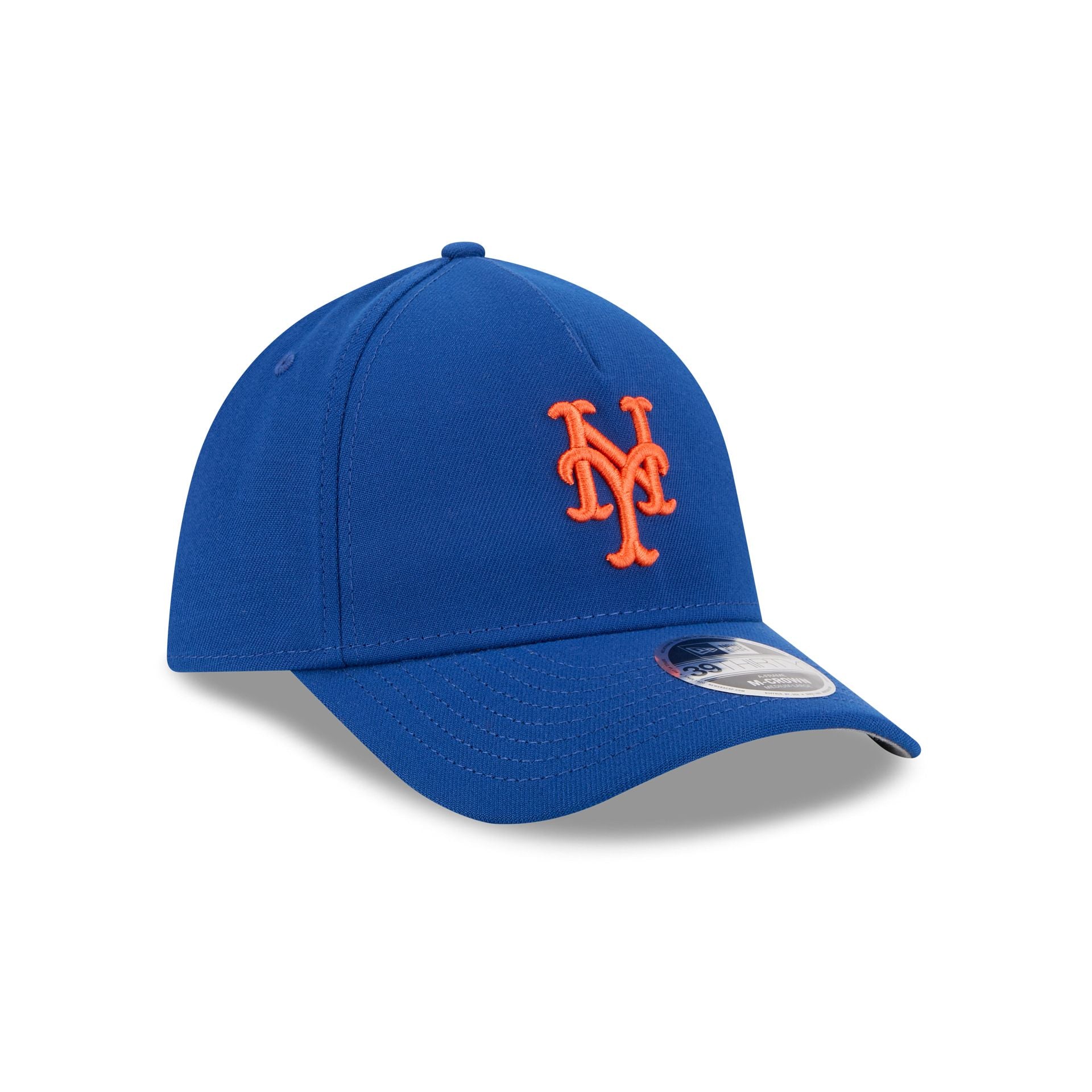 New York Mets 39THIRTY M-Crown A-Frame Stretch Fit Hat
