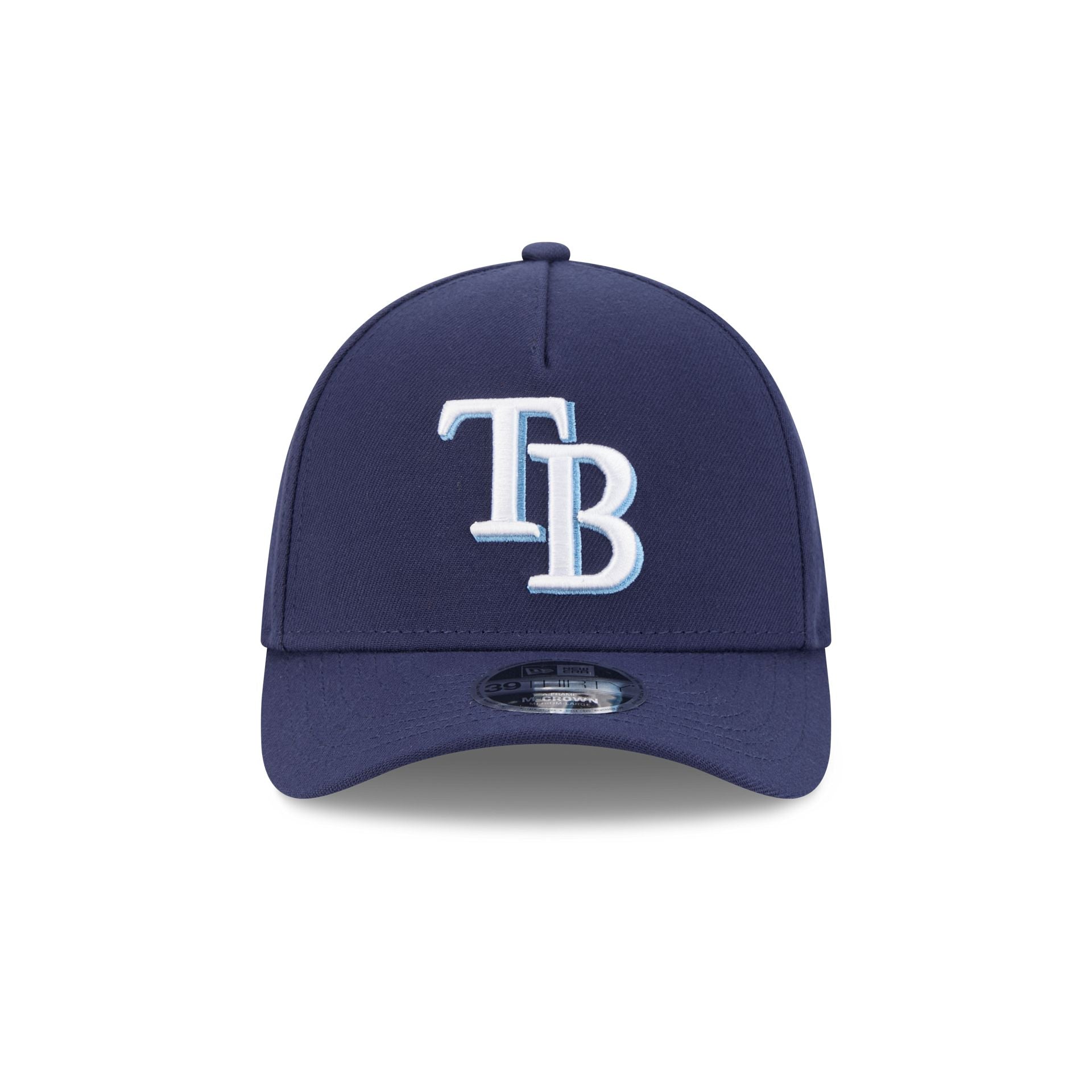 Tampa Bay Rays 39THIRTY M-Crown A-Frame Stretch Fit Hat