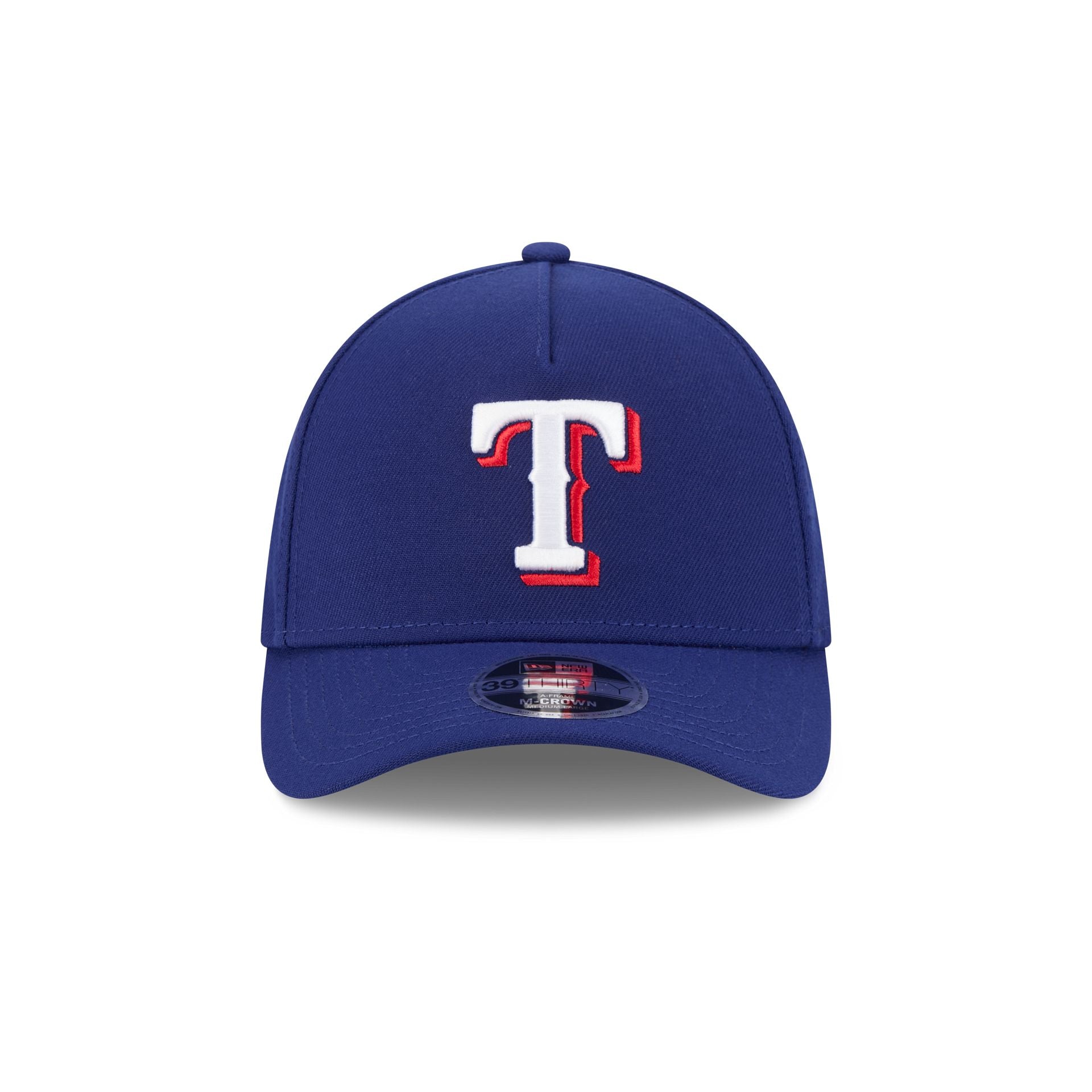 Texas Rangers 39THIRTY M-Crown A-Frame Stretch Fit Hat