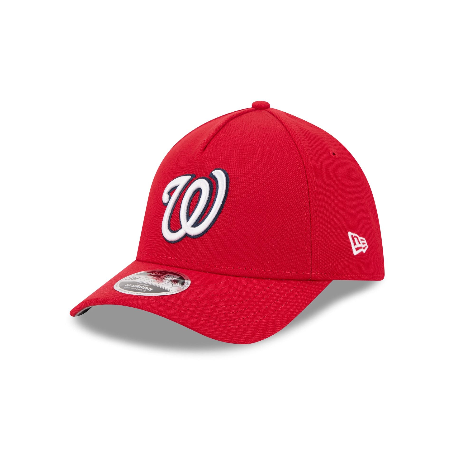 Washington Nationals 39THIRTY M-Crown A-Frame Stretch Fit Hat