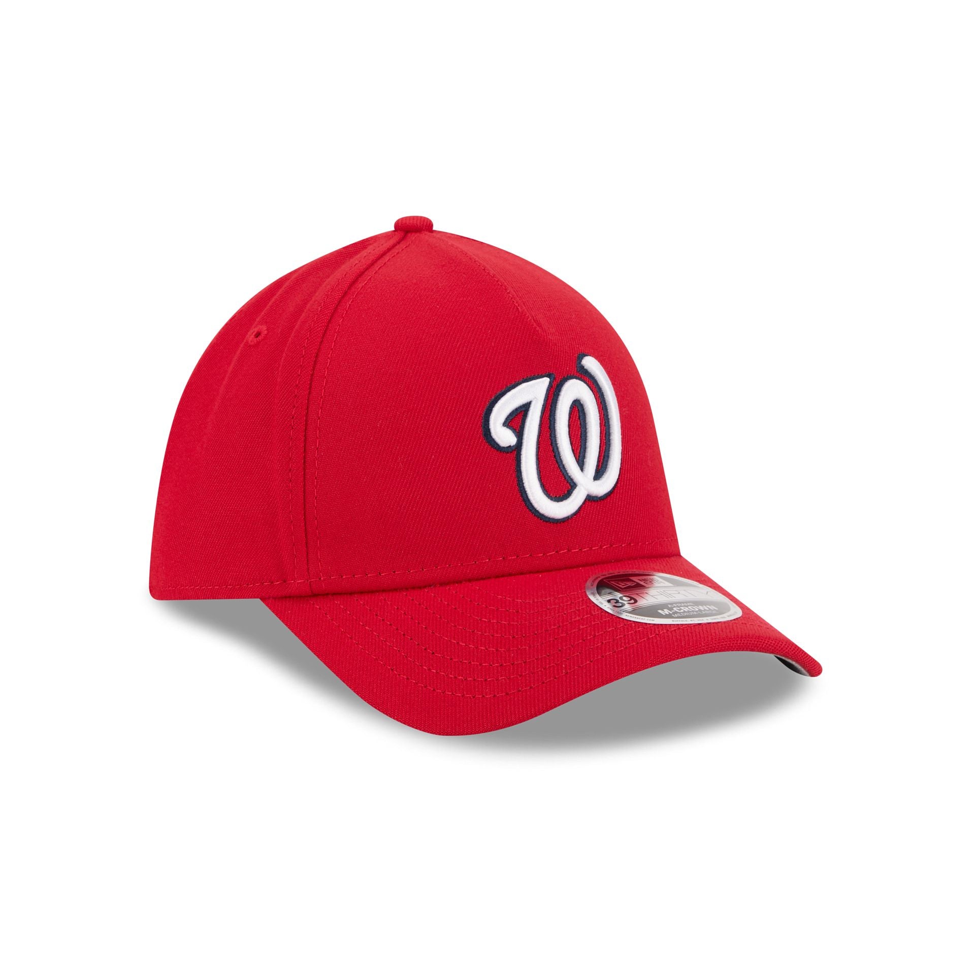Washington Nationals 39THIRTY M-Crown A-Frame Stretch Fit Hat