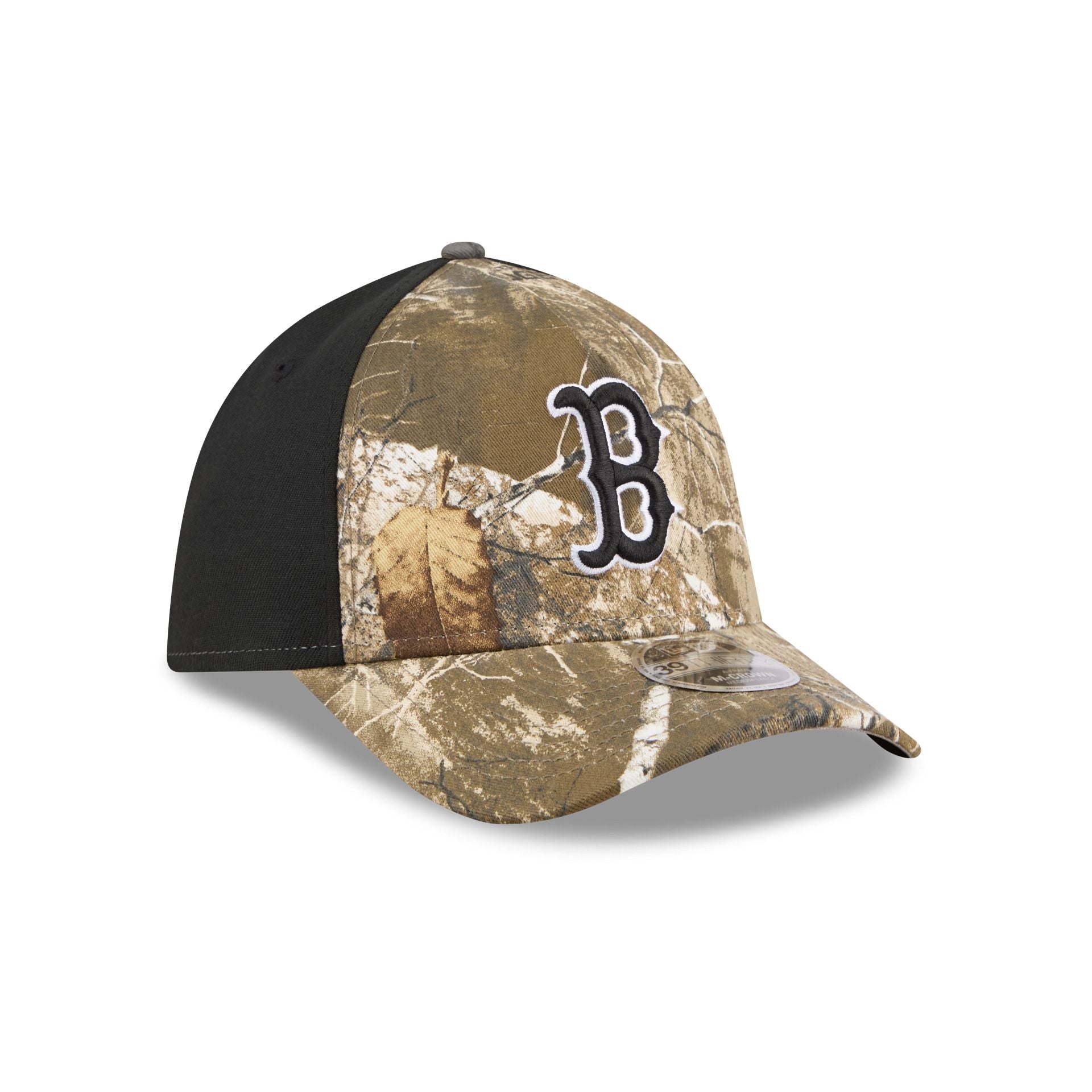 Boston Red Sox Realtree 39THIRTY M-Crown A-Frame Stretch Fit Hat
