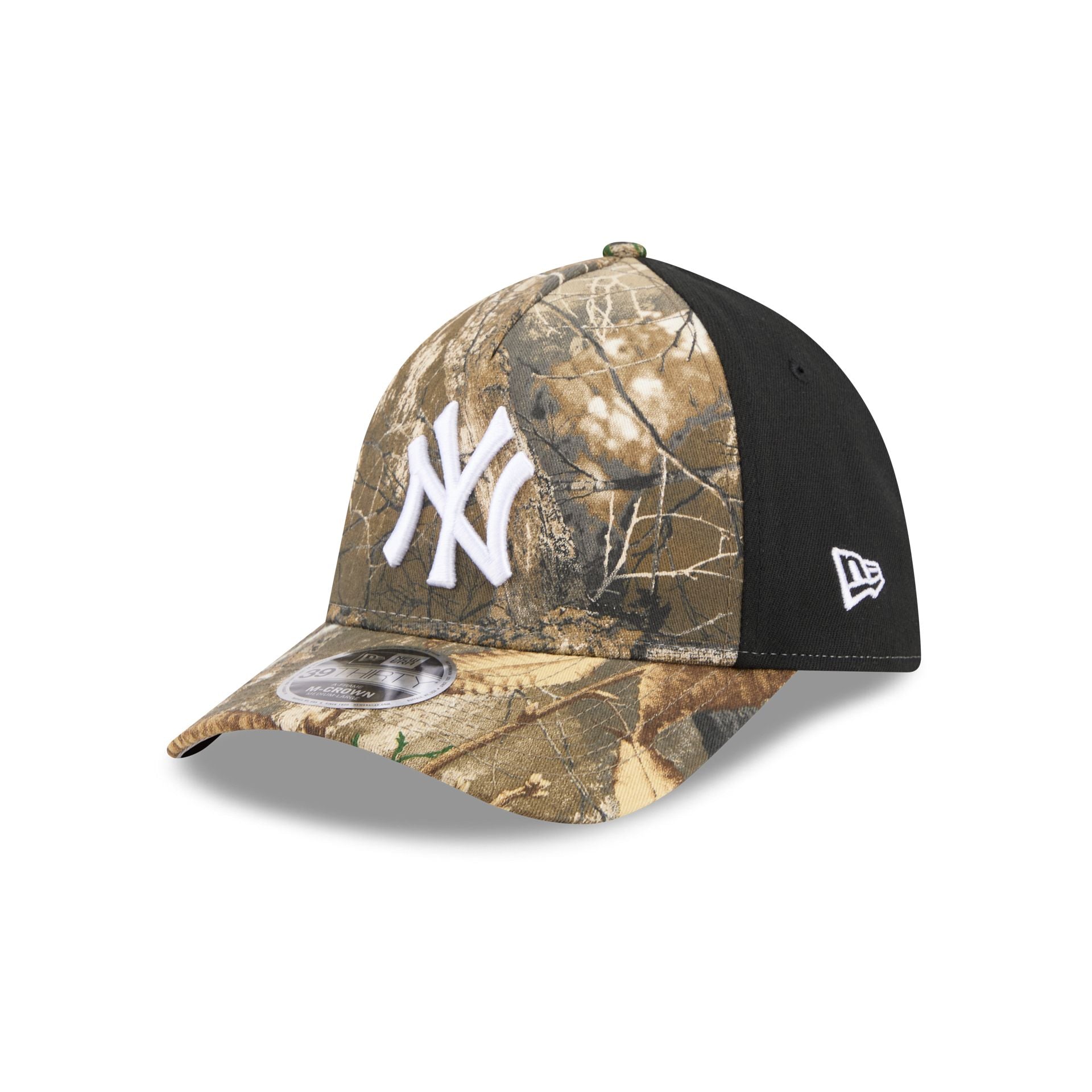 New York Yankees Realtree 39THIRTY M-Crown A-Frame Stretch Fit Hat