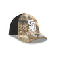 San Diego Padres Realtree 39THIRTY M-Crown A-Frame Stretch Fit Hat