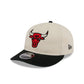 Chicago Bulls Three Looms Americana Herringbone Retro Crown 9FIFTY Adjustable Hat