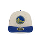 Golden State Warriors Three Looms Americana Herringbone Retro Crown 9FIFTY Adjustable Hat