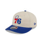 Philadelphia 76ers Three Looms Americana Herringbone Retro Crown 9FIFTY Adjustable Hat