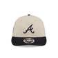 Atlanta Braves Three Looms Americana Herringbone Retro Crown 9FIFTY Adjustable Hat