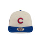 Chicago Cubs Three Looms Americana Herringbone Retro Crown 9FIFTY Adjustable Hat