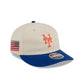 New York Mets Three Looms Americana Herringbone Retro Crown 9FIFTY Adjustable Hat