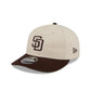 San Diego Padres Three Looms Americana Herringbone Retro Crown 9FIFTY Adjustable Hat