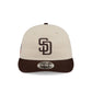 San Diego Padres Three Looms Americana Herringbone Retro Crown 9FIFTY Adjustable Hat